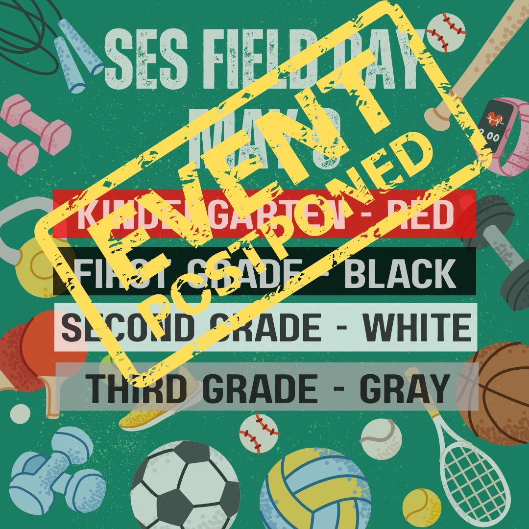  Field day postponed